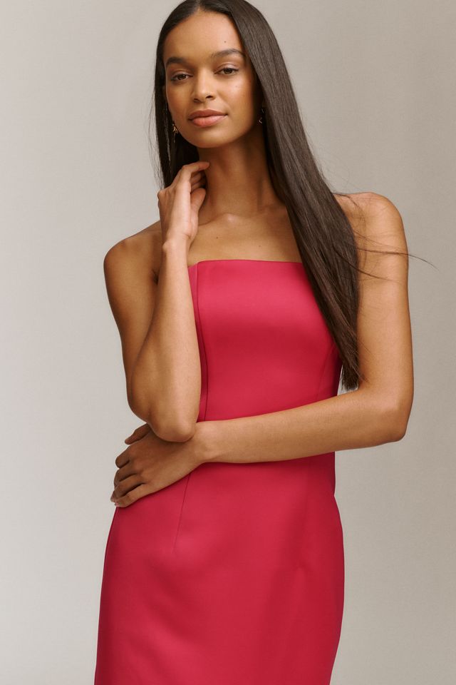 LEO LIN Rayna Strapless Appliqué Bustier Maxi Dress #2