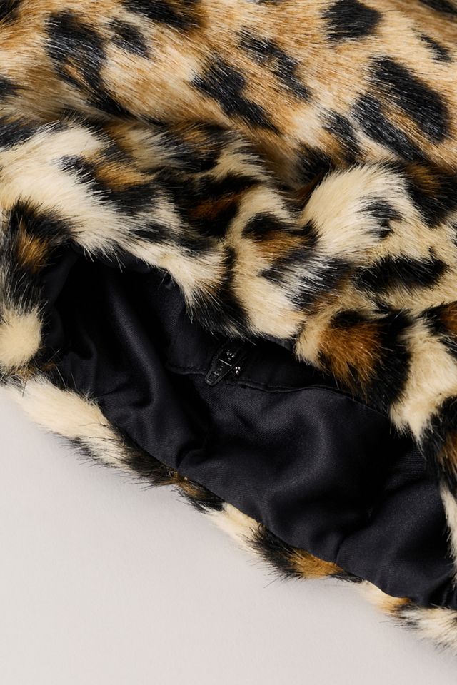 Anna Sui Faux-Fur Leopard Muff #1