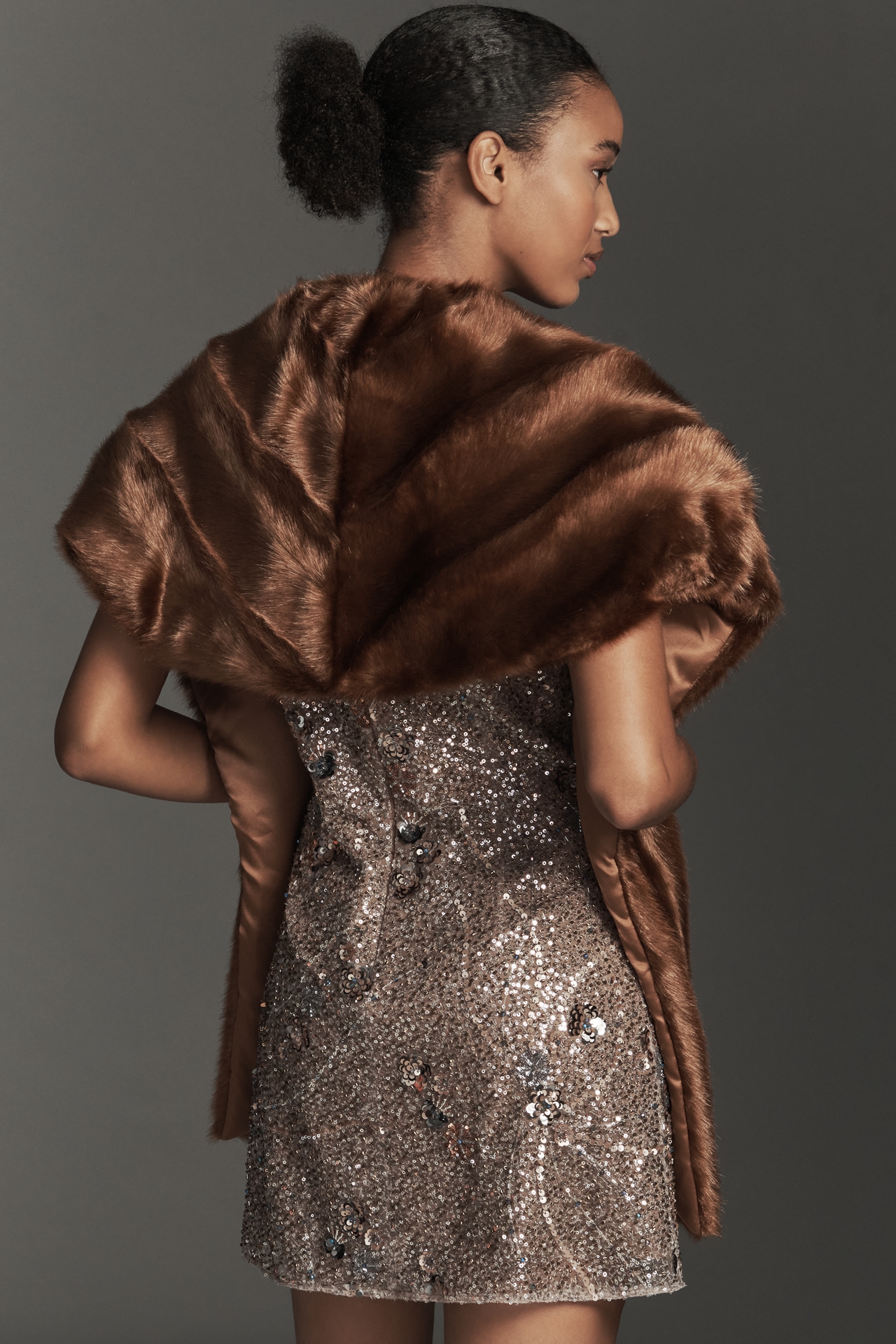 Anna Sui Faux-Fur Scarf