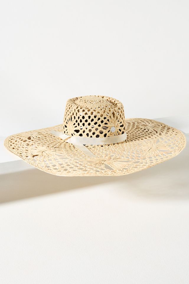 Freya Meringue Straw Boater #1
