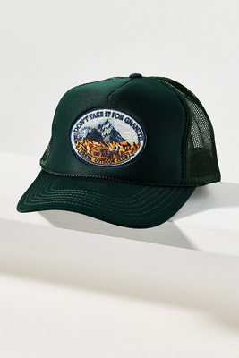 Freya Don't Take It For Granite Trucker Hat In Green