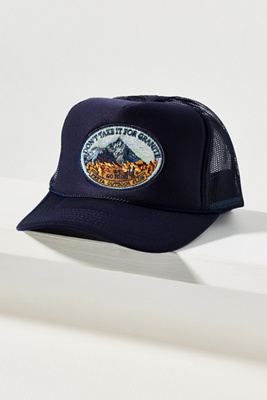 Freya Don't Take It For Granite Trucker Hat In Blue