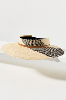 Freya Lupine Stripe Visor In Neutral