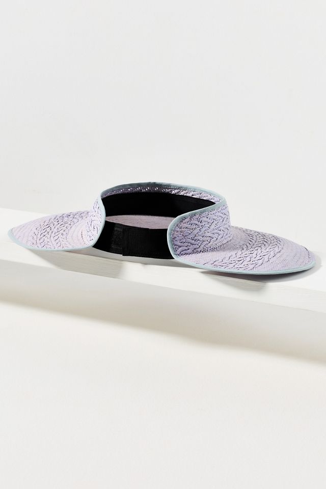 Freya Redwood Wide Straw Visor #1