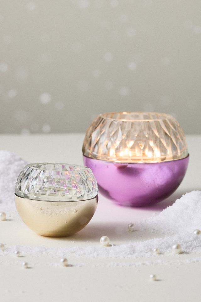 Glass Ornament Fruity Rosé Spritz Glass Candle #1