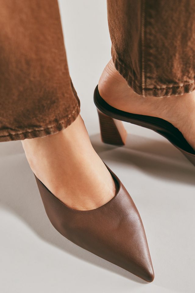Jeffrey Campbell Unamused Pointed-Toe Heeled Mules #1