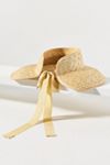 Wyeth Wide-Brim Straw Visor