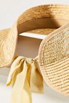 Wyeth Wide-Brim Straw Visor