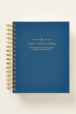 Day Designer 2026 Mini Daily Planner In Blue
