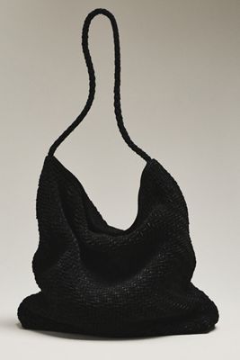 Bembien Sera Woven Suede Slouchy Tote Bag