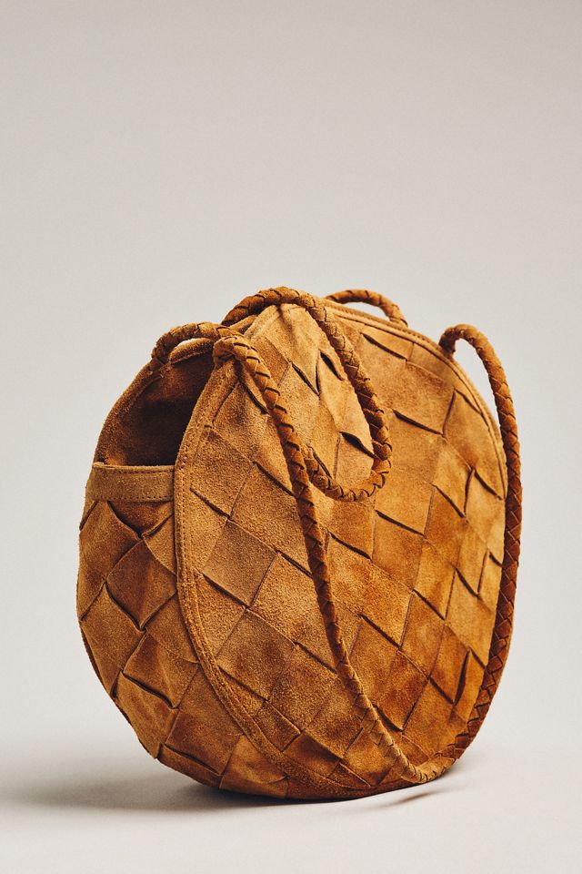 Bembien Emilia Grande Weave Suede Bag #1