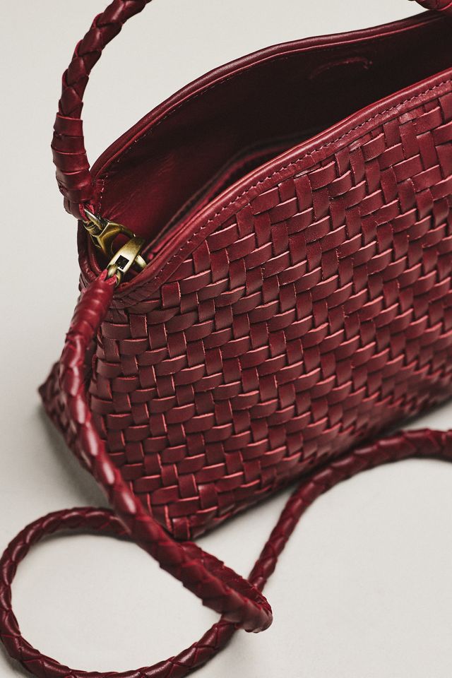 Bembien Mini Cheri Woven Leather Shoulder Bag