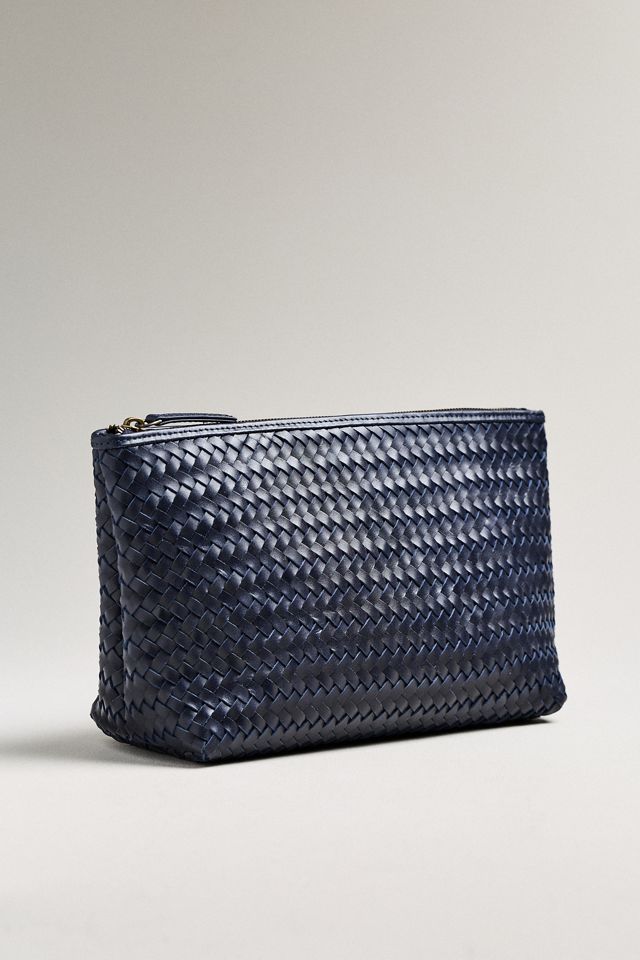 Bembien Woven Leather Zip Pouch #1