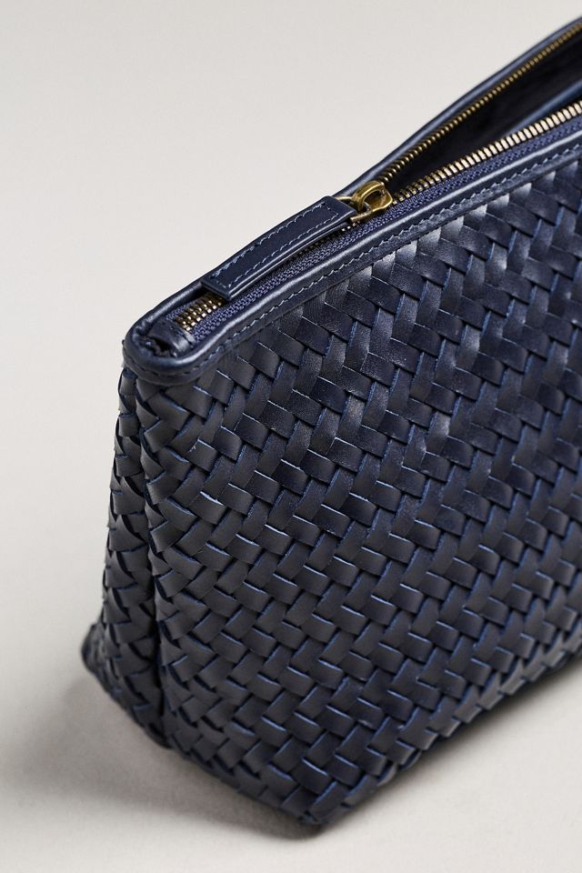 Bembien Woven Leather Zip Pouch #2