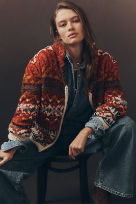 Frantic Wool Christmas Cardigan Sweater