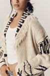 Frantic Las Palmas Fringe Cardigan Sweater