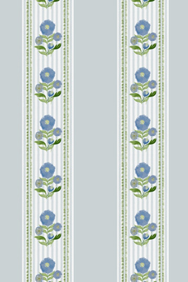 Anthropologie Mackenzie Floral Peel-and-stick Wallpaper