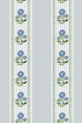 Mackenzie Floral Peel-and-Stick Wallpaper