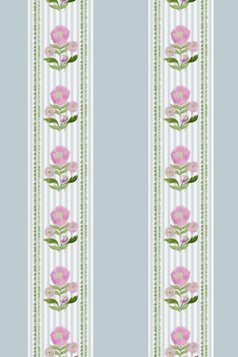 Anthropologie Mackenzie Floral Peel-and-stick Wallpaper