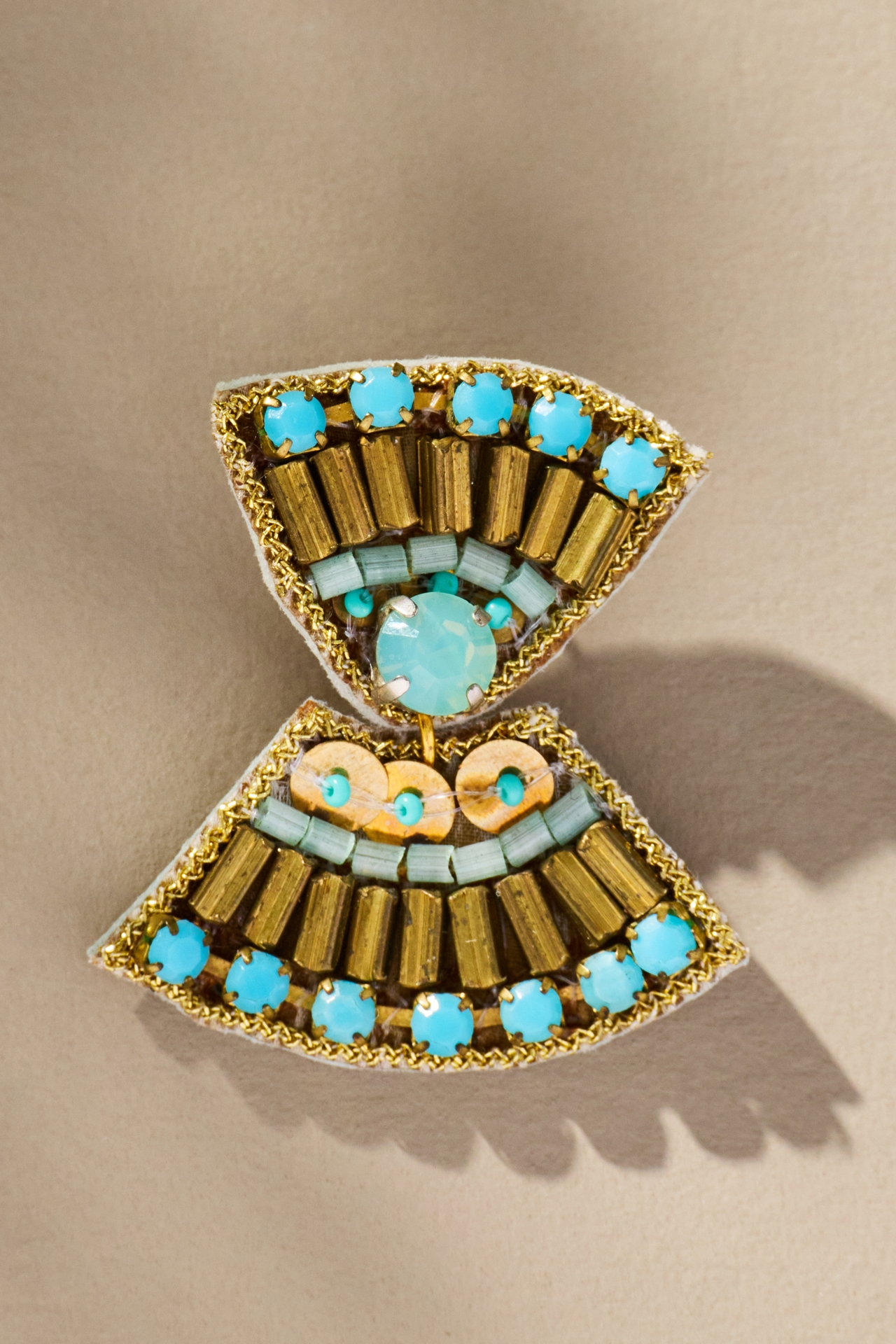 Suzanna Dai Bahia Beaded Drop Earrings