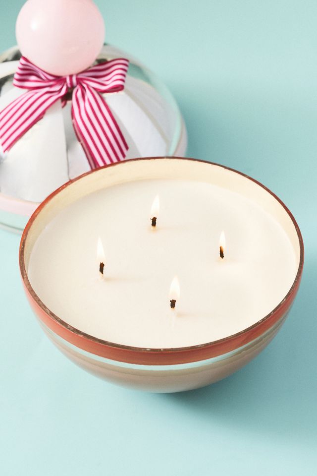 Modern Ornament Woody Juniper & Cedar Glass Candle #2
