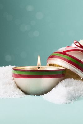 Modern Ornament Woody Fresh Balsam & Cedarwood Glass Candle