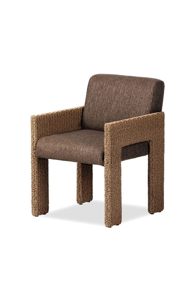 Amur Woven Outdoor Dining Chair #1