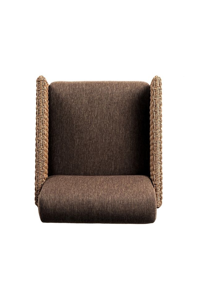 Amur Woven Outdoor Dining Chair #4