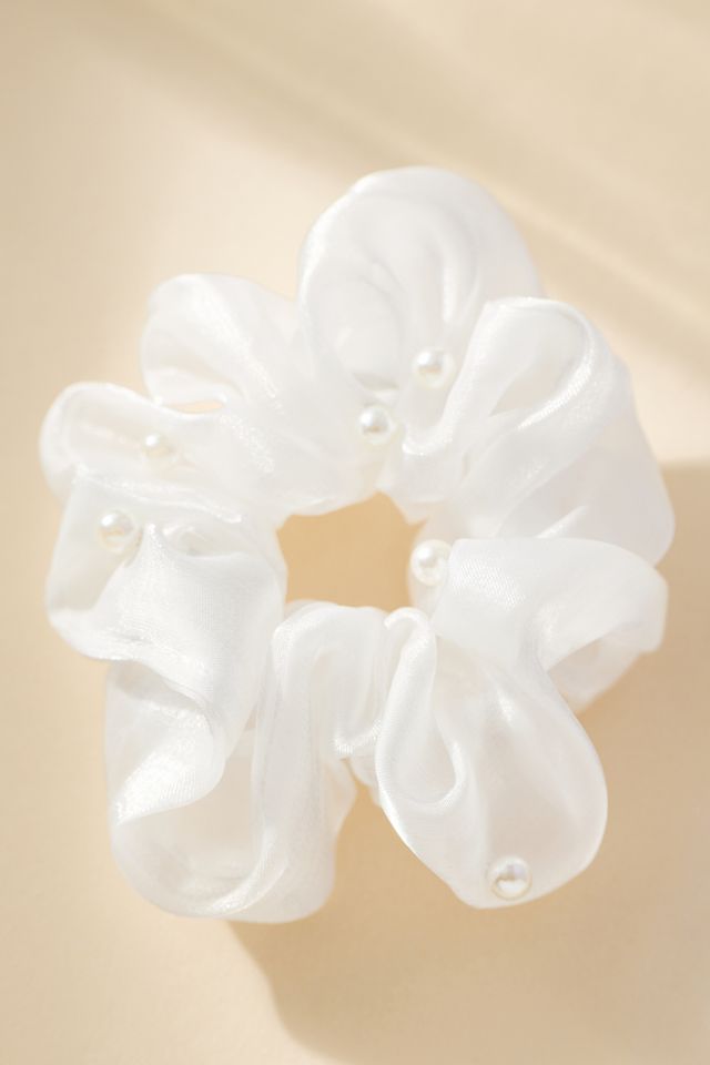 To Have & To Hold Your Hair Back Pearl Scrunchie #1