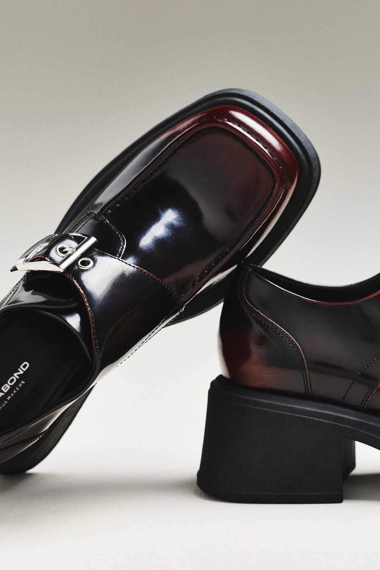 Vagabond Dorah Square-Toe Loafers