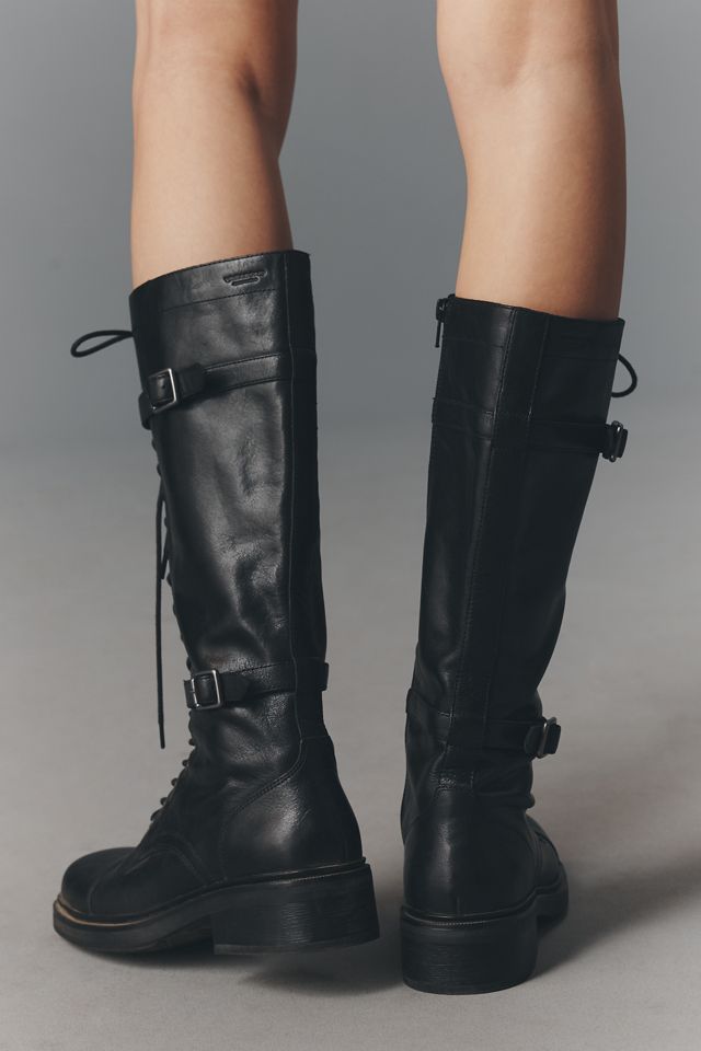Vagabond Karlie Lace-Up Moto Boots #4