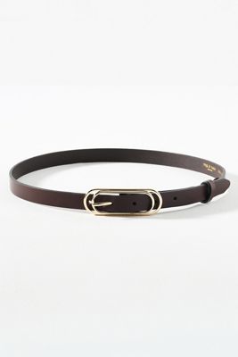 rag & bone Duo Rounded Rebound Leather Belt