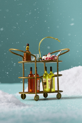 Anthropologie Bar Cart Ornament In Multi