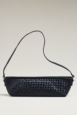 Dolce Vita Savai Woven Bag In Black