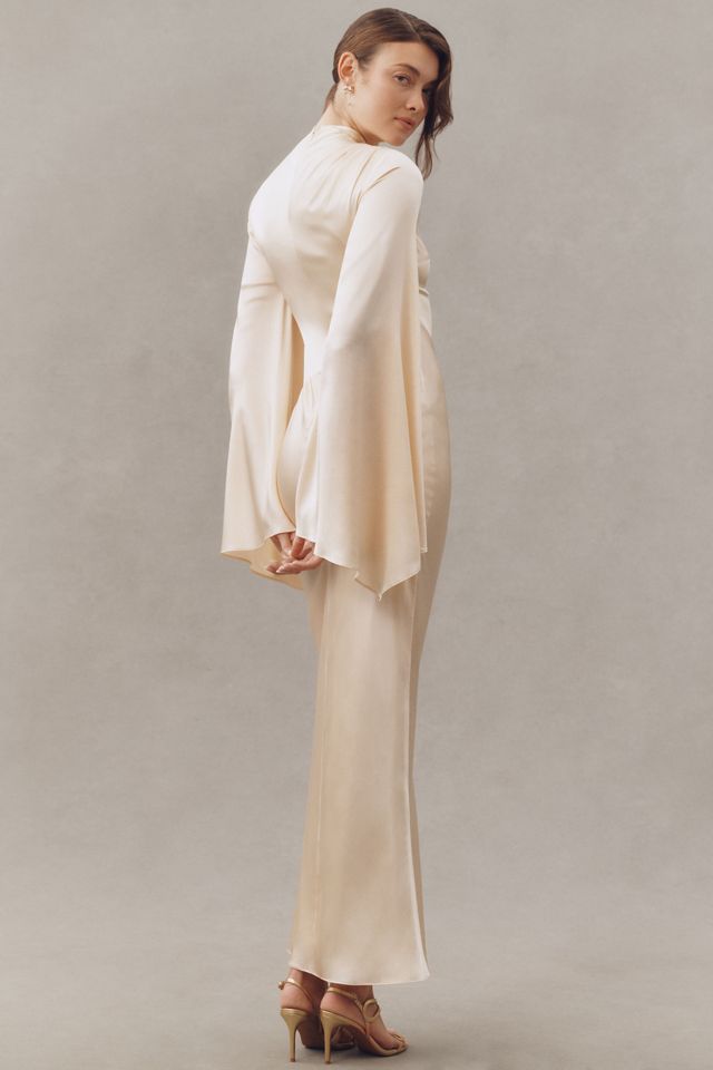 De La Vali Ondas Silk Maxi Dress #1