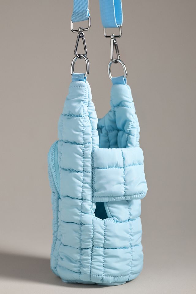 Quilted Water Bottle Sling Bag #1