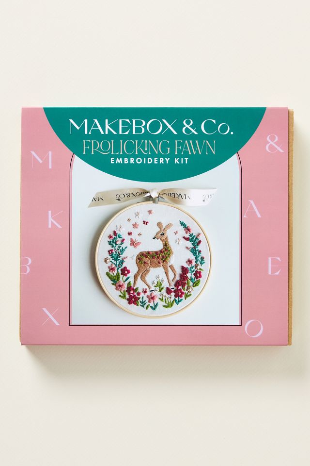 MakeBox & Co. Frolicking Fawn Embroidery Kit #2