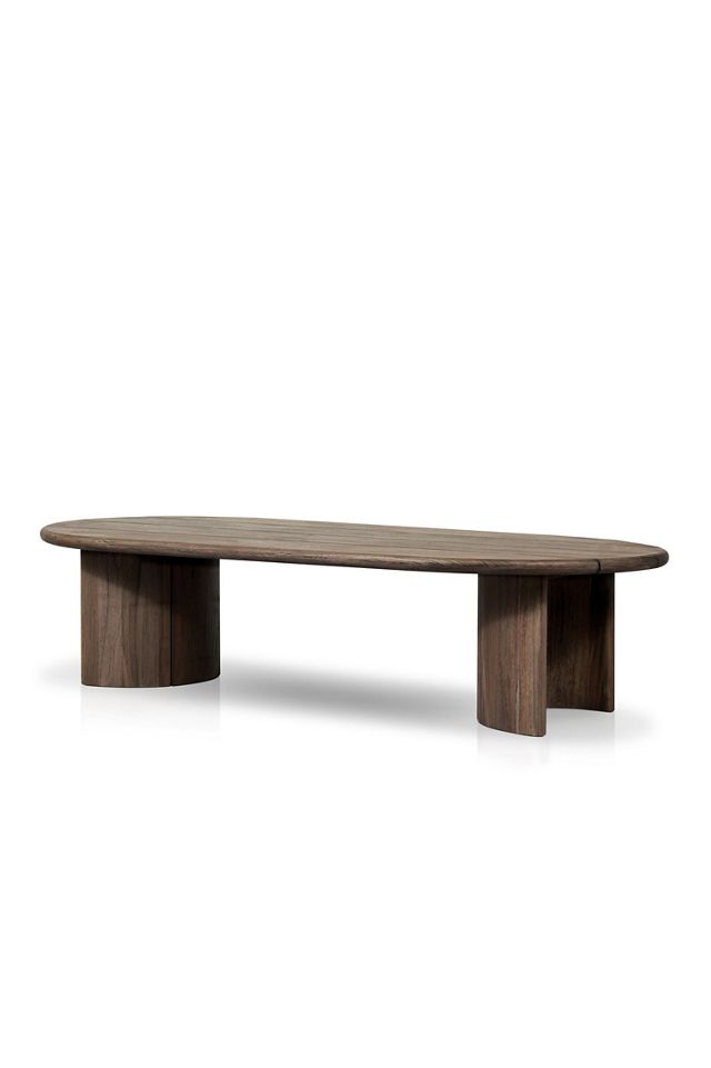 Paden Indoor/Outdoor Teak Wood Coffee Table #1