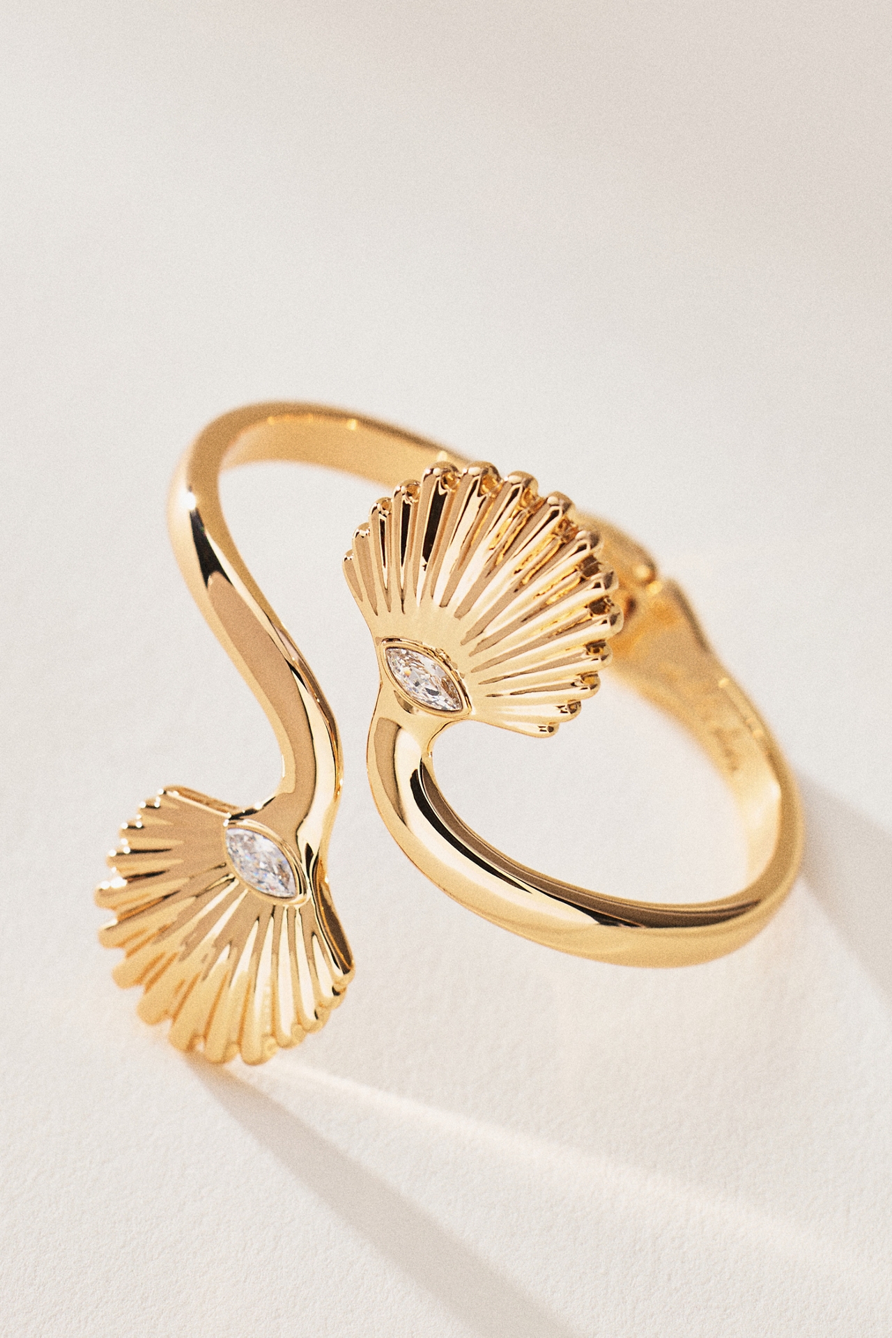 Ettika Scallop Shell Arm Cuff
