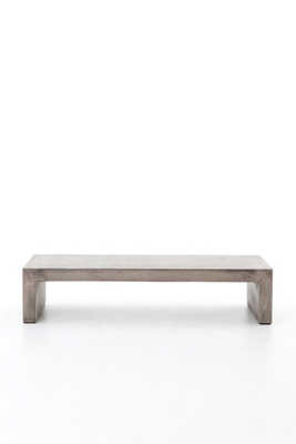 Four Hands Parish Industrial Concrete Waterfall Coffee Table