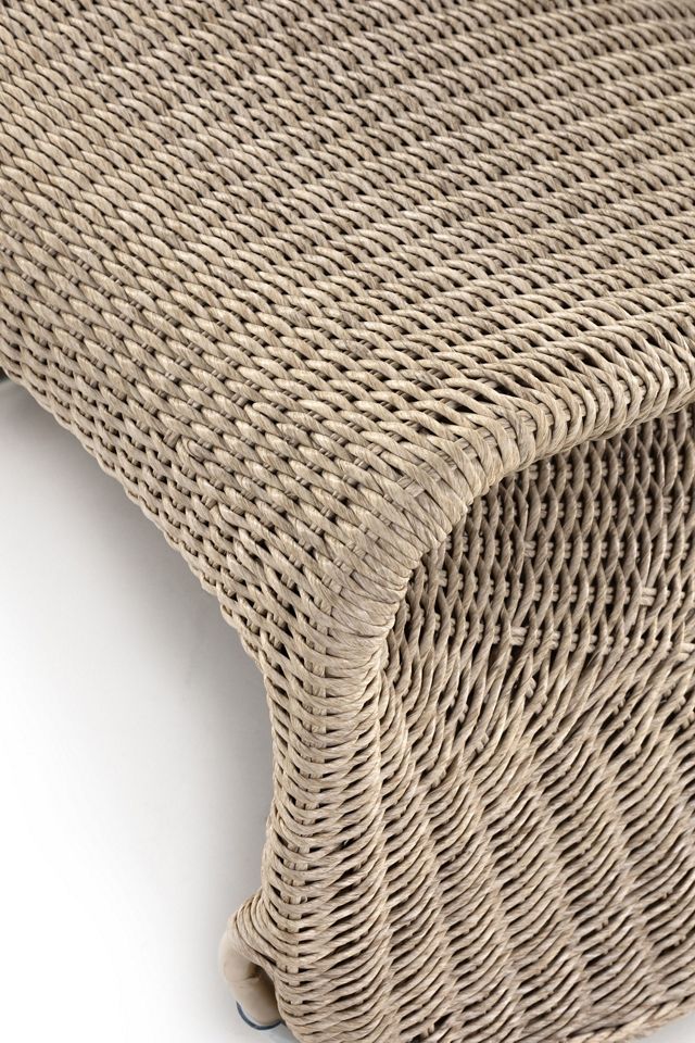 Portia All-Weather Wicker Outdoor Rocking Chair #5