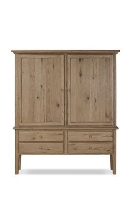 Anthropologie Whitman Oak Cabinet