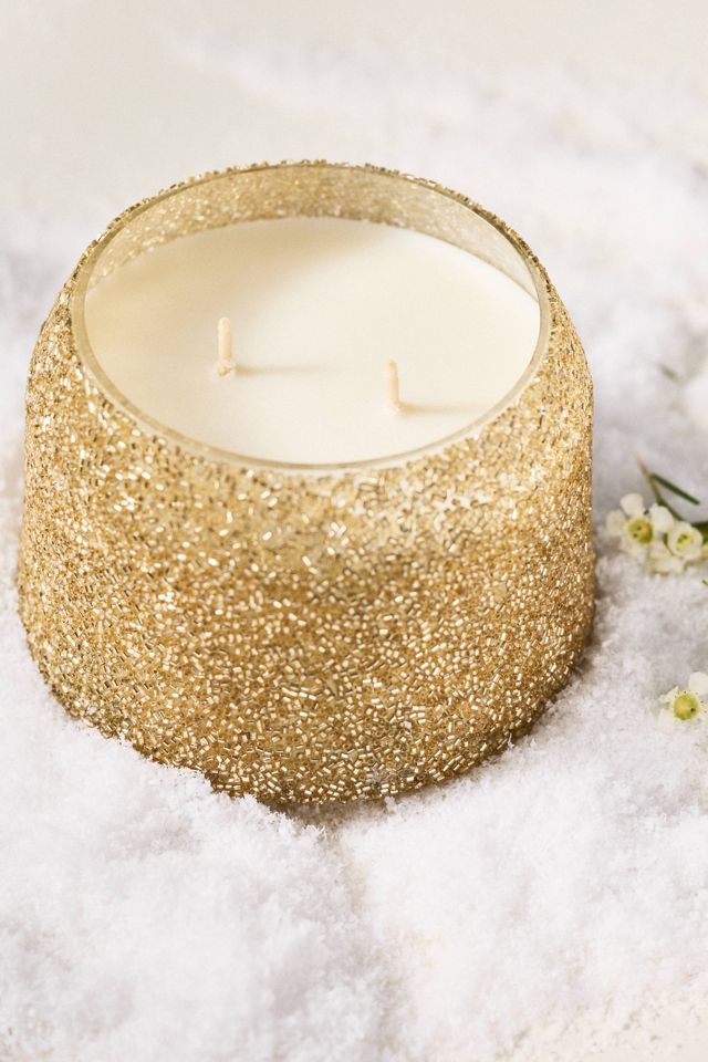 The Gather Candle by Anthropologie: Floral Sugared Poinsettia #4