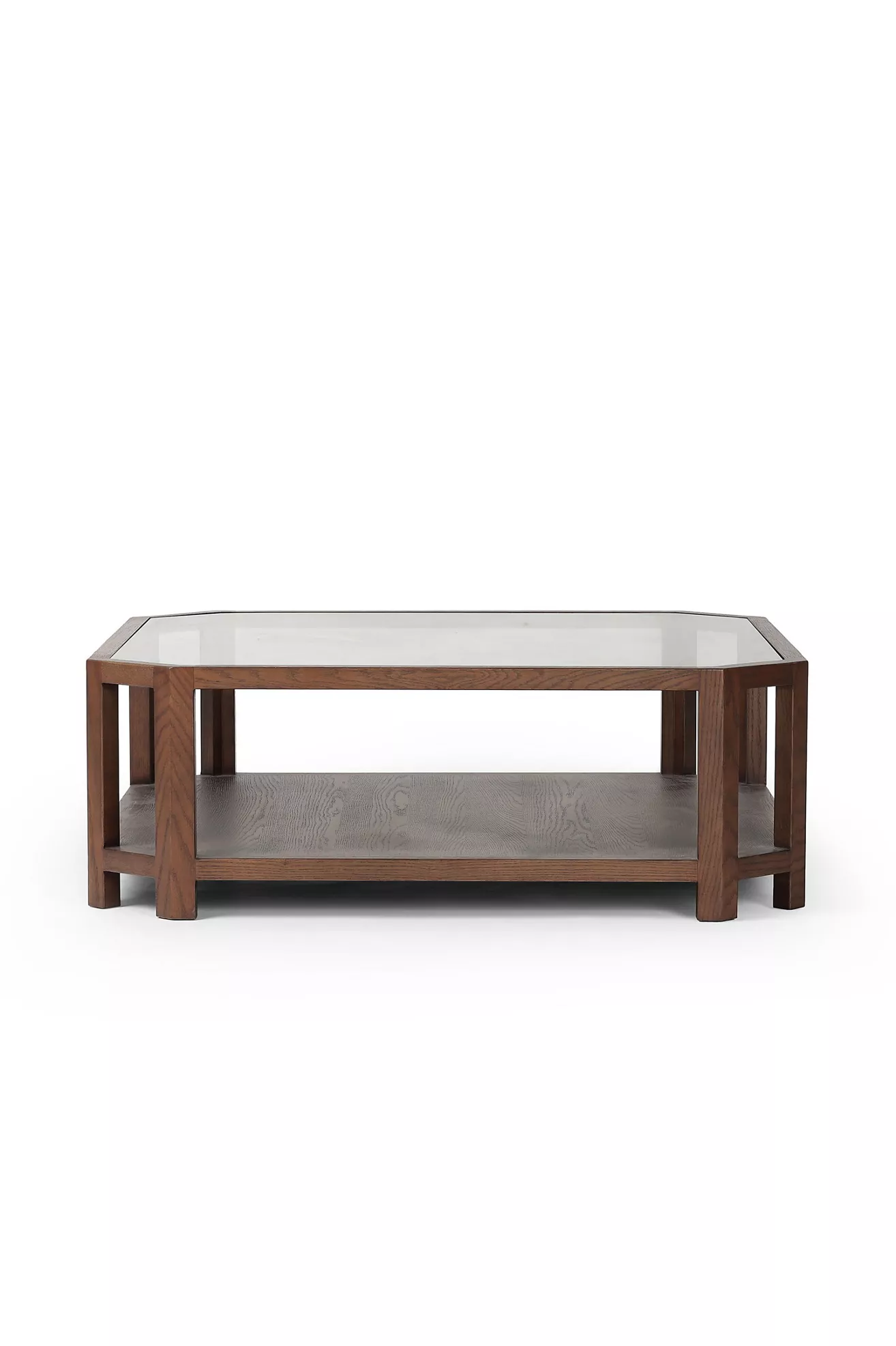 Jenzen Octagonal Tempered Glass Coffee Table