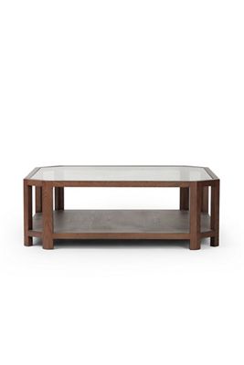 Jenzen Octagonal Tempered Glass Coffee Table