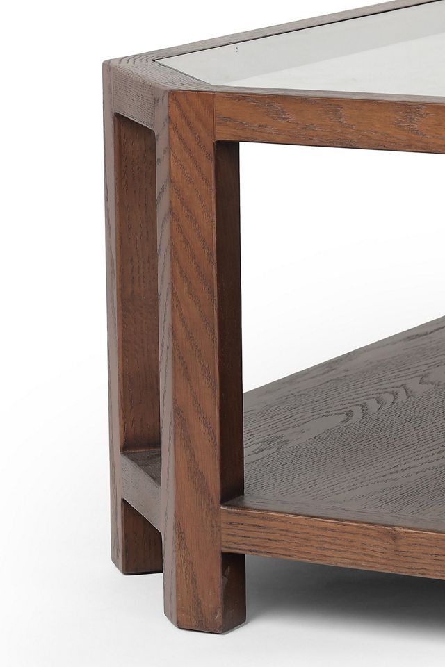 Jenzen Octagonal Tempered Glass Coffee Table #3