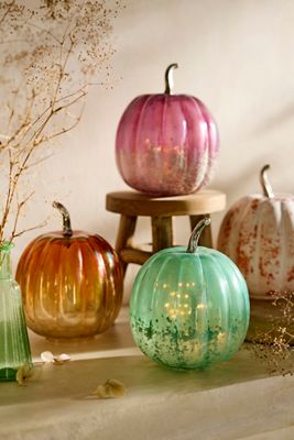 Glass Pumpkin, 6”
