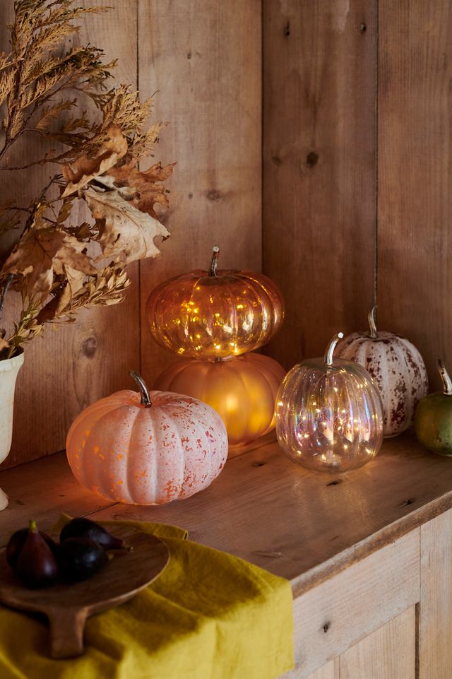 Glass Pumpkin, 6” #2