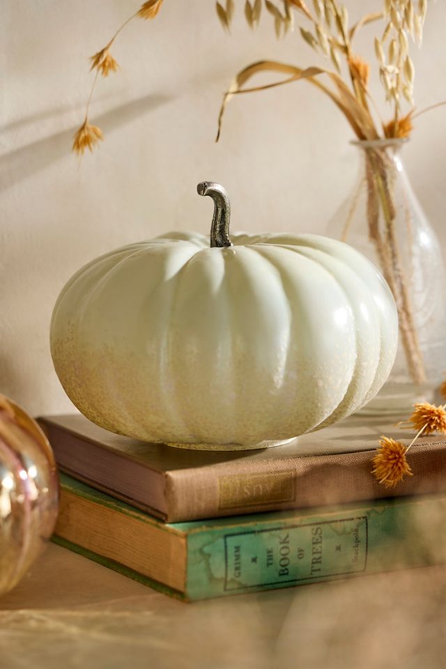 Glass Pumpkin, 7" #1
