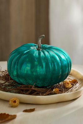 Glass Pumpkin, 7"